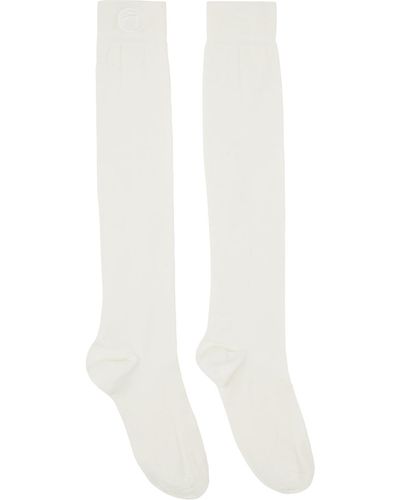 Ambush Overknee Socks - White