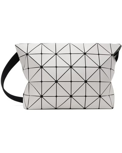 Bao Bao Issey Miyake Grand sac blocky gris - Noir