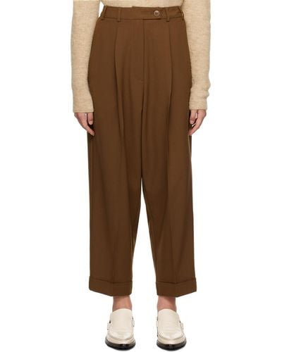 Cordera Tailoring Trousers - Brown