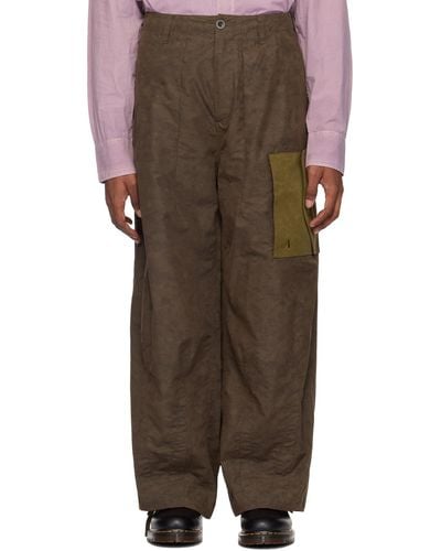 AWAKE NY Brown Ten C Edition Cargo Trousers