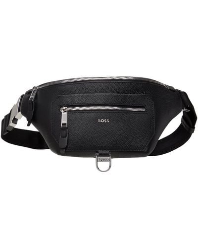 BOSS Black D-ring Belt Bag