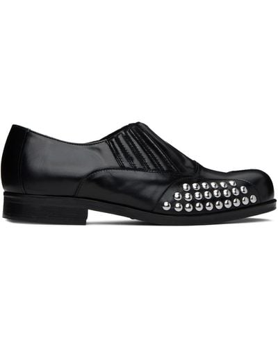 STEFAN COOKE Studded Loafers - Black