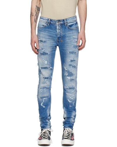 Ksubi Blue Van Winkle Tektonik Dialled Jeans