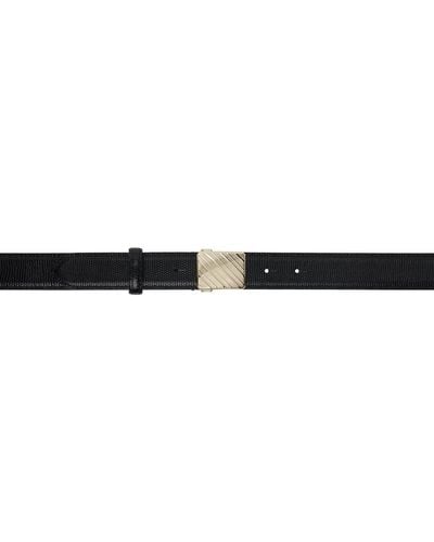 Lemaire Military 30 Belt - Black