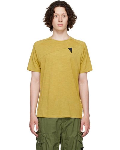 Klättermusen Fafne T-shirt - Yellow