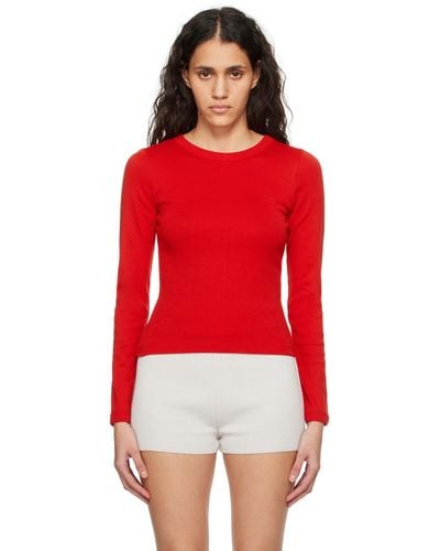 Flore Flore Max Long Sleeve T-shirt - Red