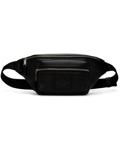 Marc Jacobs Sac-ceinture noir en cuir