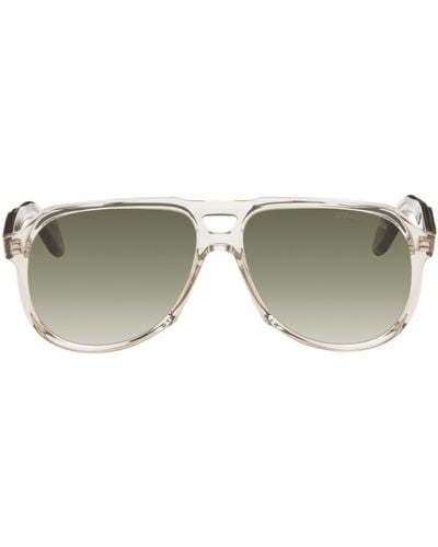 Cutler and Gross 9782 Square Sunglasses - Green