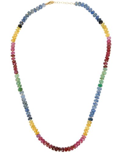 JIA JIA Arizona Rainbow Sapphire Necklace - Multicolor