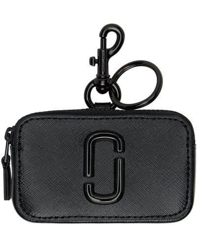 Marc Jacobs 'The Nano Snapshot Charm' Coin Pouch - Black