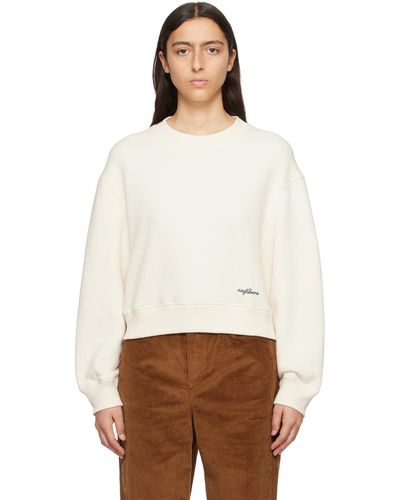 Rag & Bone Off-white Vintage Sweatshirt