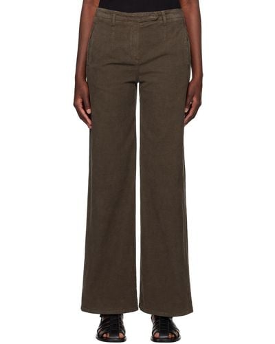 The Row Banew Trousers - Brown