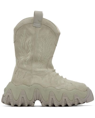 Eytys Beige Suede Impala Boots - Natural