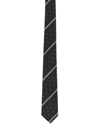 Yohji Yamamoto Cravate derby noire