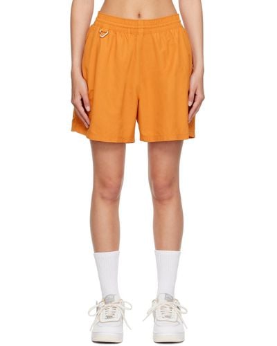 Nike Embroide Shorts - Orange