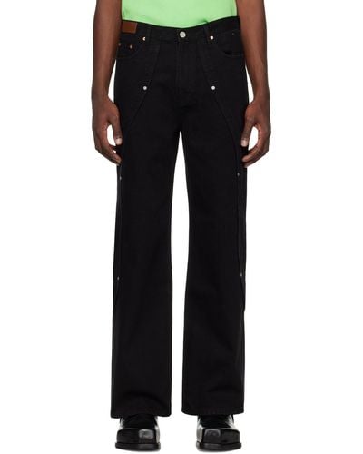 ANDERSSON BELL Matthew Curved Jeans - Black