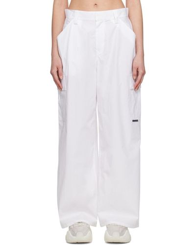 alexander wang pants white