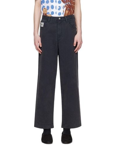 Bode Knolly Brook Trousers - Black