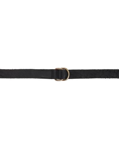 Guidi Black Cinch Belt