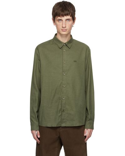 A.P.C. . Green Vincent Shirt