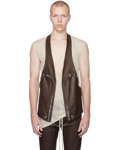 Rick Owens Waistcoats and gilets for Men | Online Sale up to 70