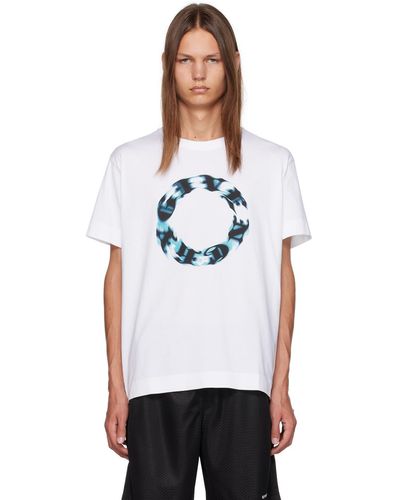 Givenchy White Graphic T-shirt