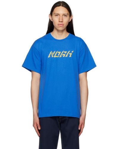 Noah ブルー Ao Tシャツ