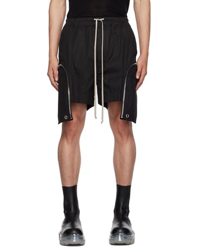 Rick Owens Bauhaus ショートパンツ - ブラック