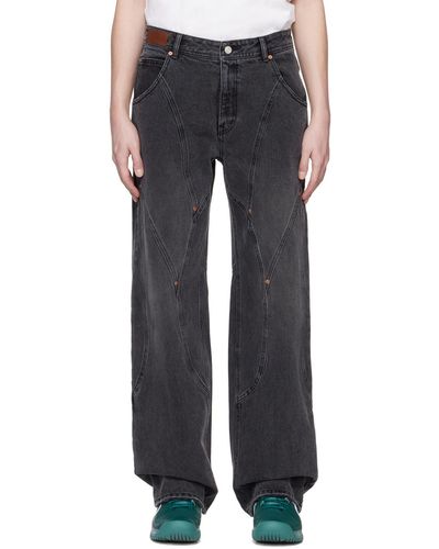 ANDERSSON BELL Brick Jeans - Black