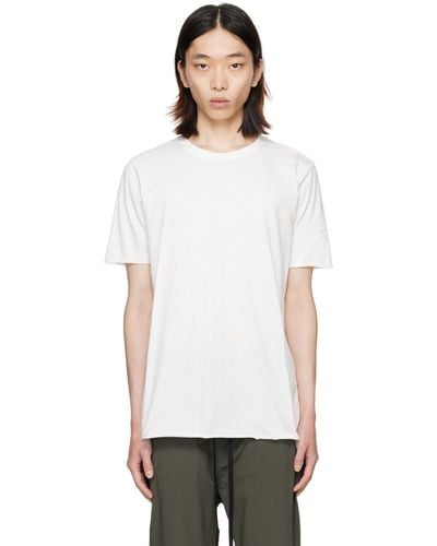 Thom Krom Off- M Ts 784 T-shirt - White