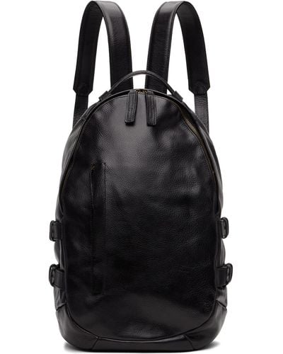 Officine Creative Black Rare 37 Backpack