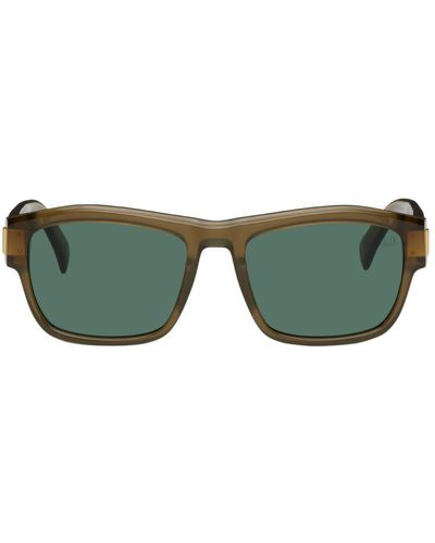 Dunhill Rectangular Sunglasses - Green