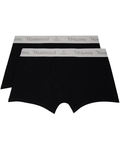 Vivienne Westwood Two-pack Boxer Briefs - Black