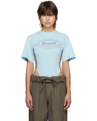 TheOpen Product 'royal' Bodysuit - Blue