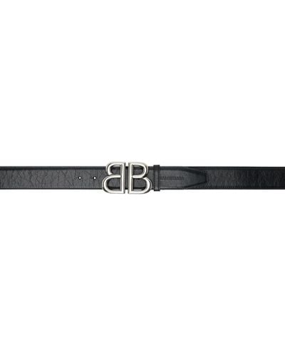 Balenciaga Black Monaco Belt