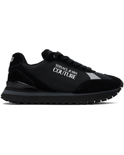 Versace Black Spyke Sneakers