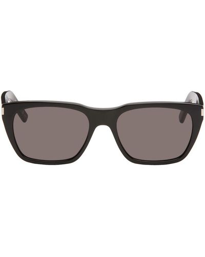 Saint Laurent Sl 593 Cat-eye Sunglasses - Black