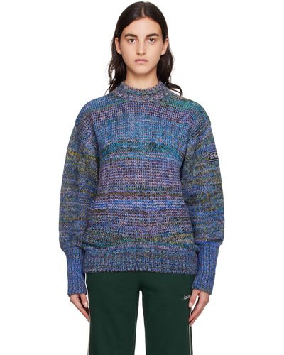 Adererror Marled Turtleneck - Blue