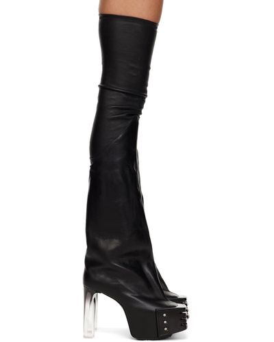 レディース Rick Owens ニーハイブーツ | オンラインセールは最大54