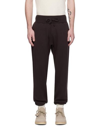 RRL Garment-dyed Sweatpants - Black