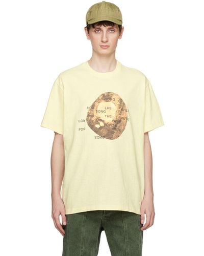 Song For The Mute Off- Printed T-shirt - Natural