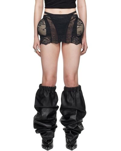 Jean Paul Gaultier Shayne Oliver Edition Miniskirt - Black