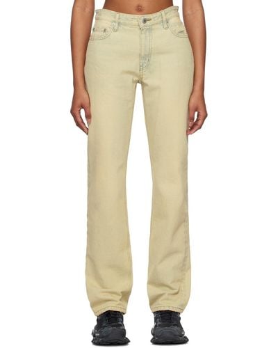 we11done Straight-leg Jeans - Natural