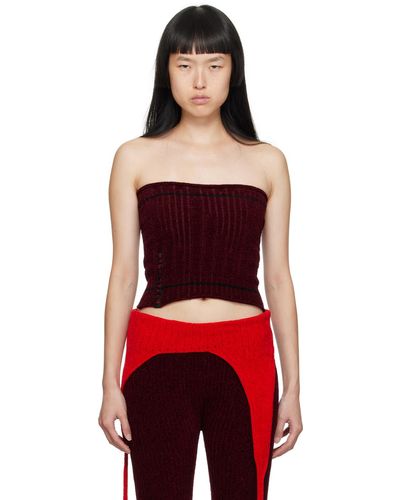 OTTOLINGER Patch Tube Top - Red