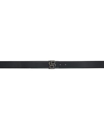 BOSS Monogram Belt - Black