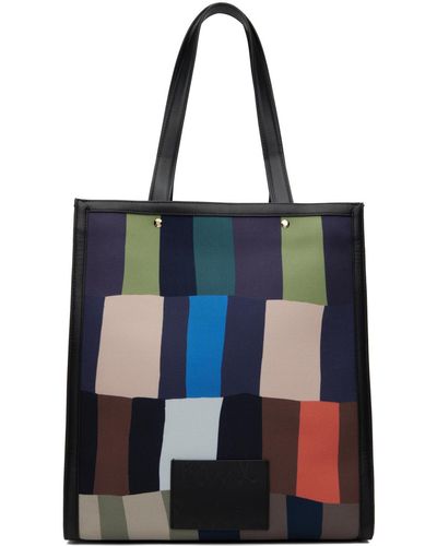 Paul Smith Black Logo Patch Tote