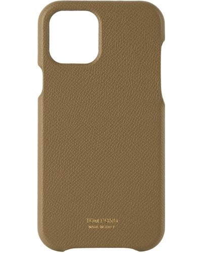 Tom Ford Textu Iphone 12/12 Pro Phone Case - Natural