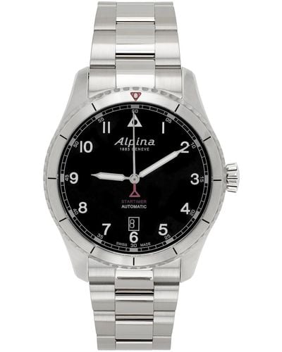 Alpina Startimer Pilot Automatic Watch - Black