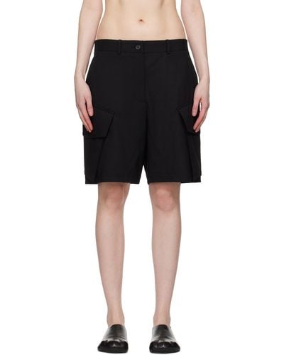 JW Anderson Tailored Shorts - Black