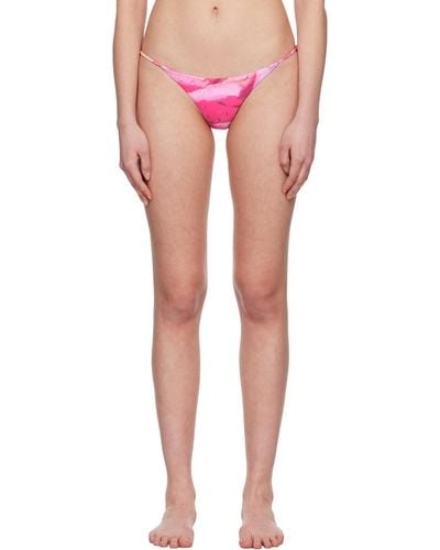 Miaou Culotte de bikini kauai rose - Multicolore